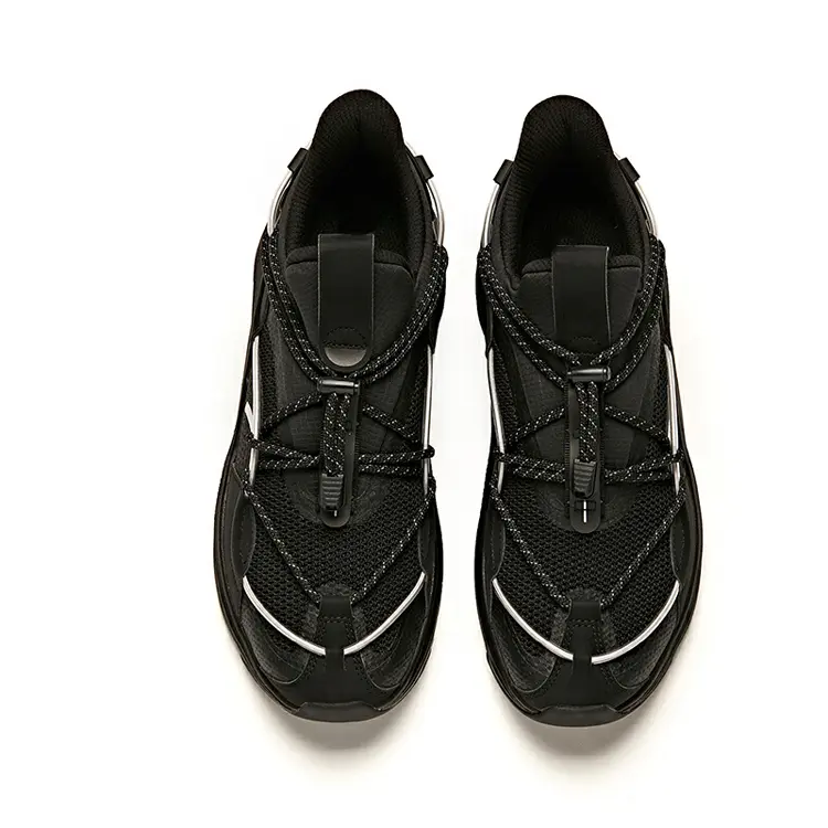 China Factory Custom New Fashion Unique Shoelace Design Outdoor Unisex Sneaker Men's Women's Running Shoes