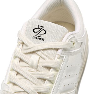 JIANER Fujian Custom Fashion OEM/ODM Wholesale White Custom Running Walking Style Shoes Casual Shoe For Men AND Women