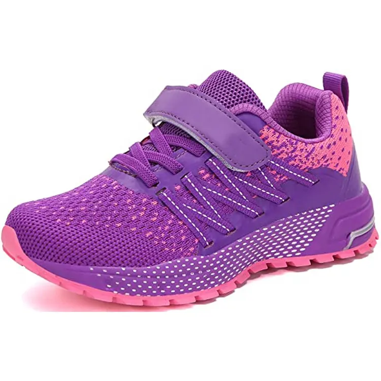 Newest No Brand OEM Breathable Mesh Sale Custom Logo Boys Girls Trail Running Sneaker Kids Running Shoes