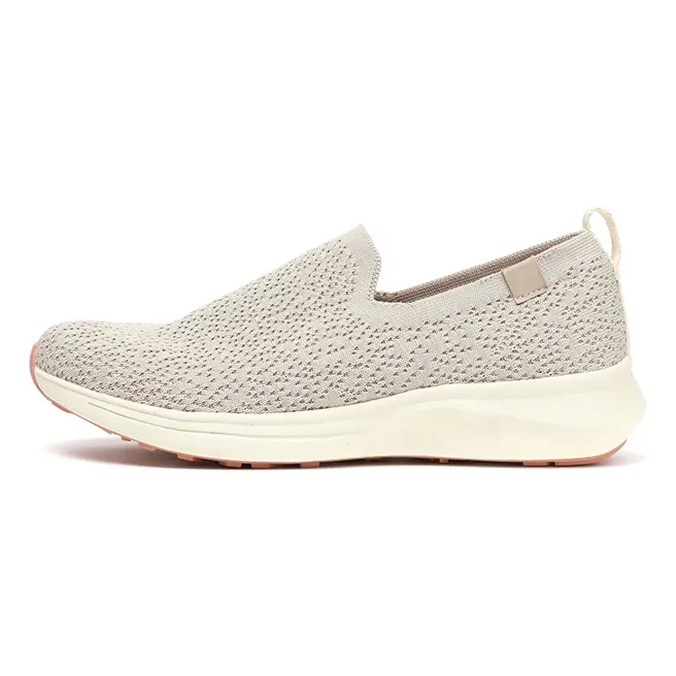 China New Fashion Flat Comfort Loafer Woman Men Lightweight Casual Knitting Shoes