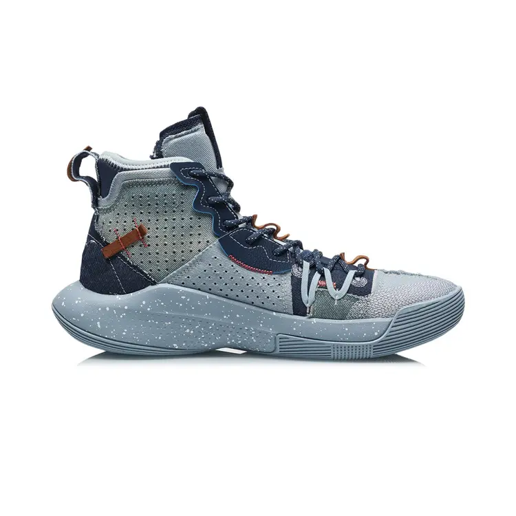 China OEM ODM Service Custom Brand Anti-Slip Fashion Sneakers High Top Shoes Men Basketball