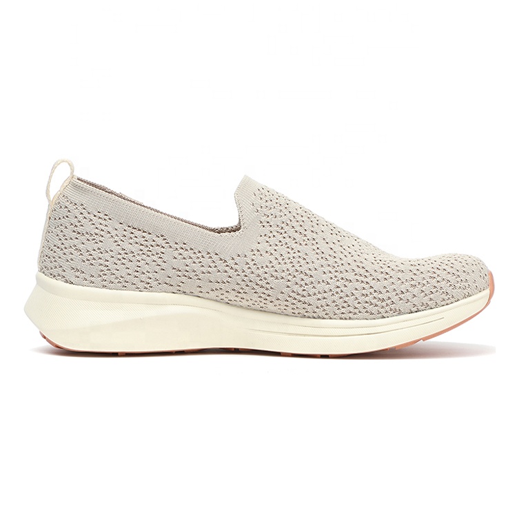 China New Fashion Flat Comfort Loafer Woman Men Lightweight Casual Knitting Shoes