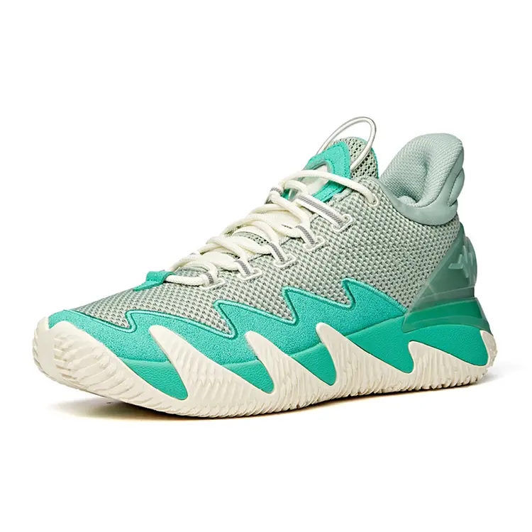 China Professional Anti-Odor Comfortable Men's Ktitting Basketball Shoes