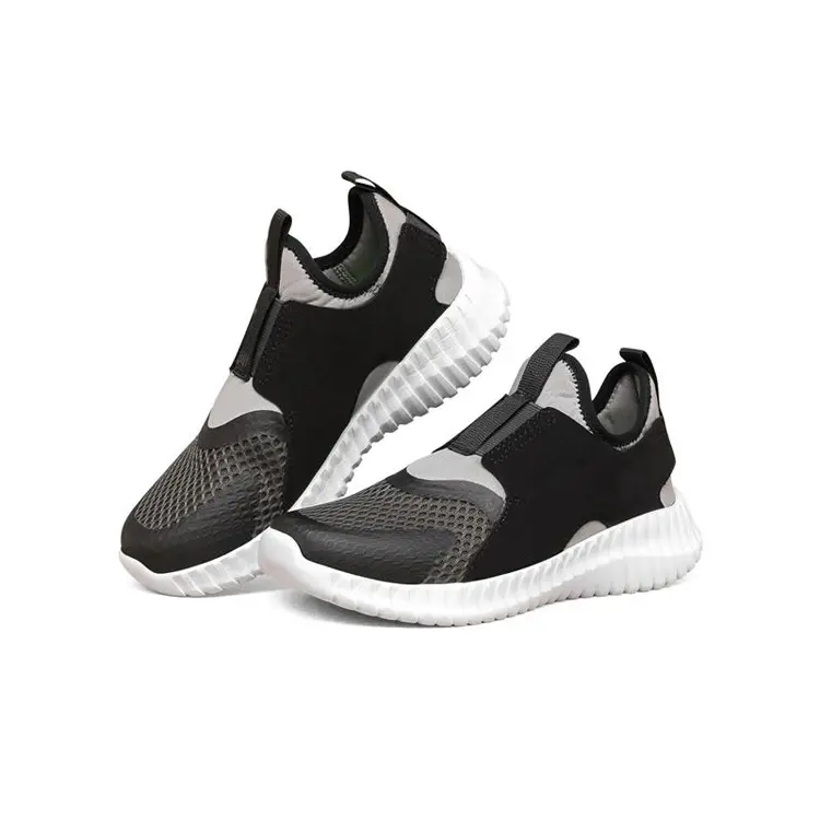 Customized T/T  L/C Leather Mesh Breathable Running Sports Sneaker China OEM ODM Service Children Kids Summer Walking Shoes