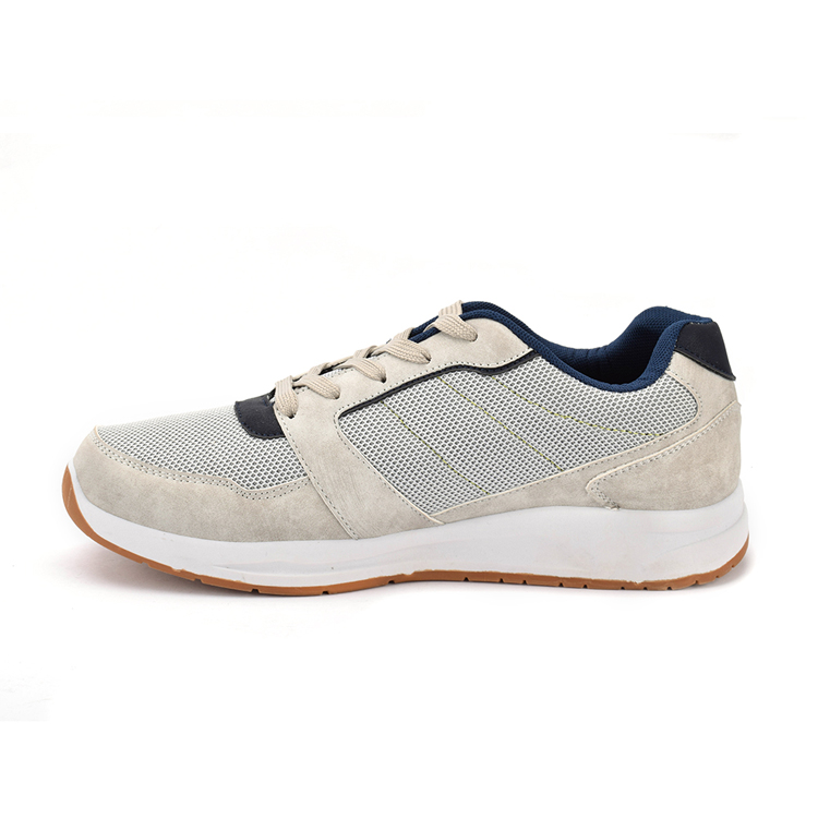 Fujian Suppliers Comfortable Mesh Anti Slip Round Head Mens Casual Shoes Sneakers