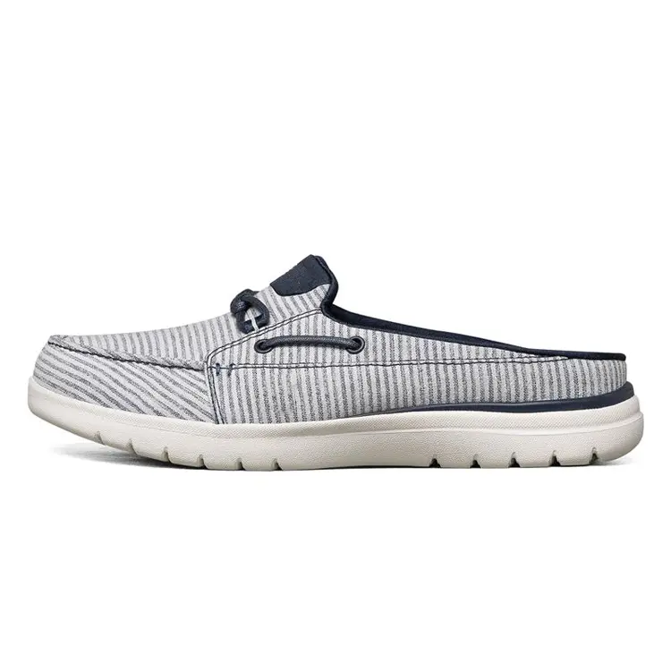 Latest Design Fashion Elegant Lady Style Half Pack Heel Female Footwear Flat Loafer Shoes Woman