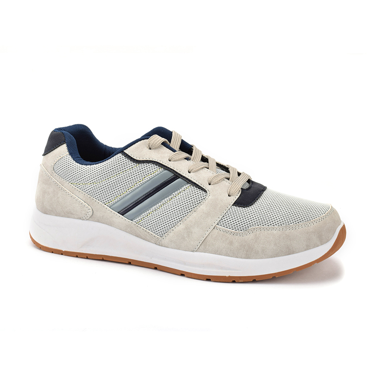 Fujian Suppliers Comfortable Mesh Anti Slip Round Head Mens Casual Shoes Sneakers