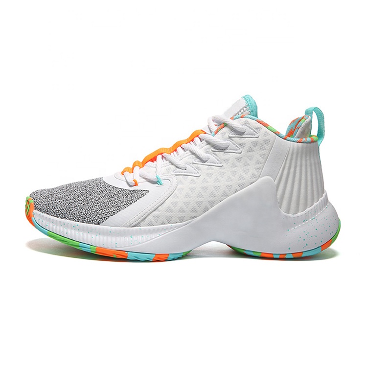 Custom LOGO Design New Style Outdoor Warrior James Custom Wholesale Anti-Odor Anti-Slip Basketball Shoes Men