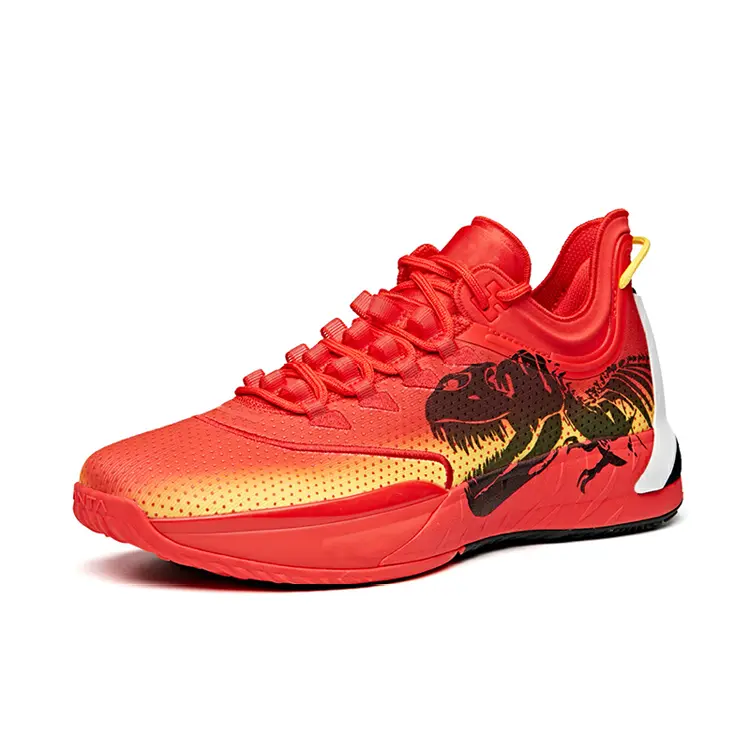 New Fashion Custom Professional Breathable Sports Basketball Shoes For Men