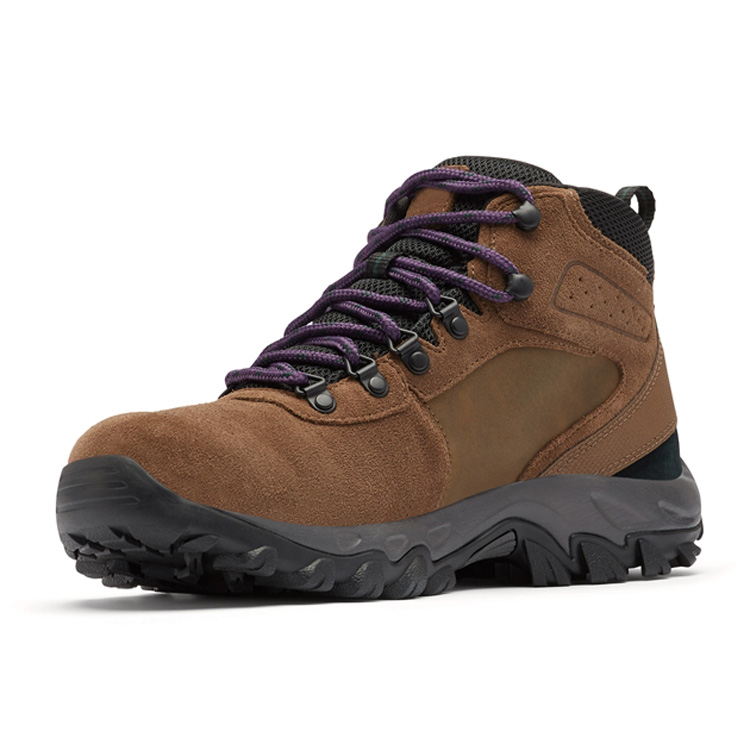 Custom Logo Design Adults Leather Hard-Wearing Climbing Hiking Shoes Men Boots Outdoor